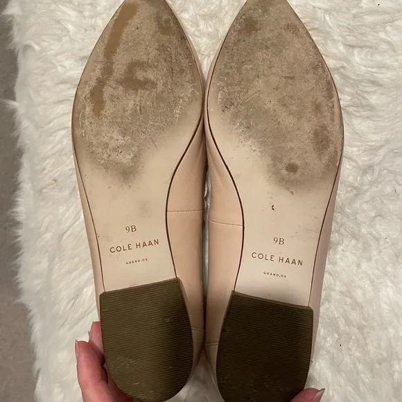 Cole Haan Grand.OS scallop edge leather flats - Picture 7 of 7
